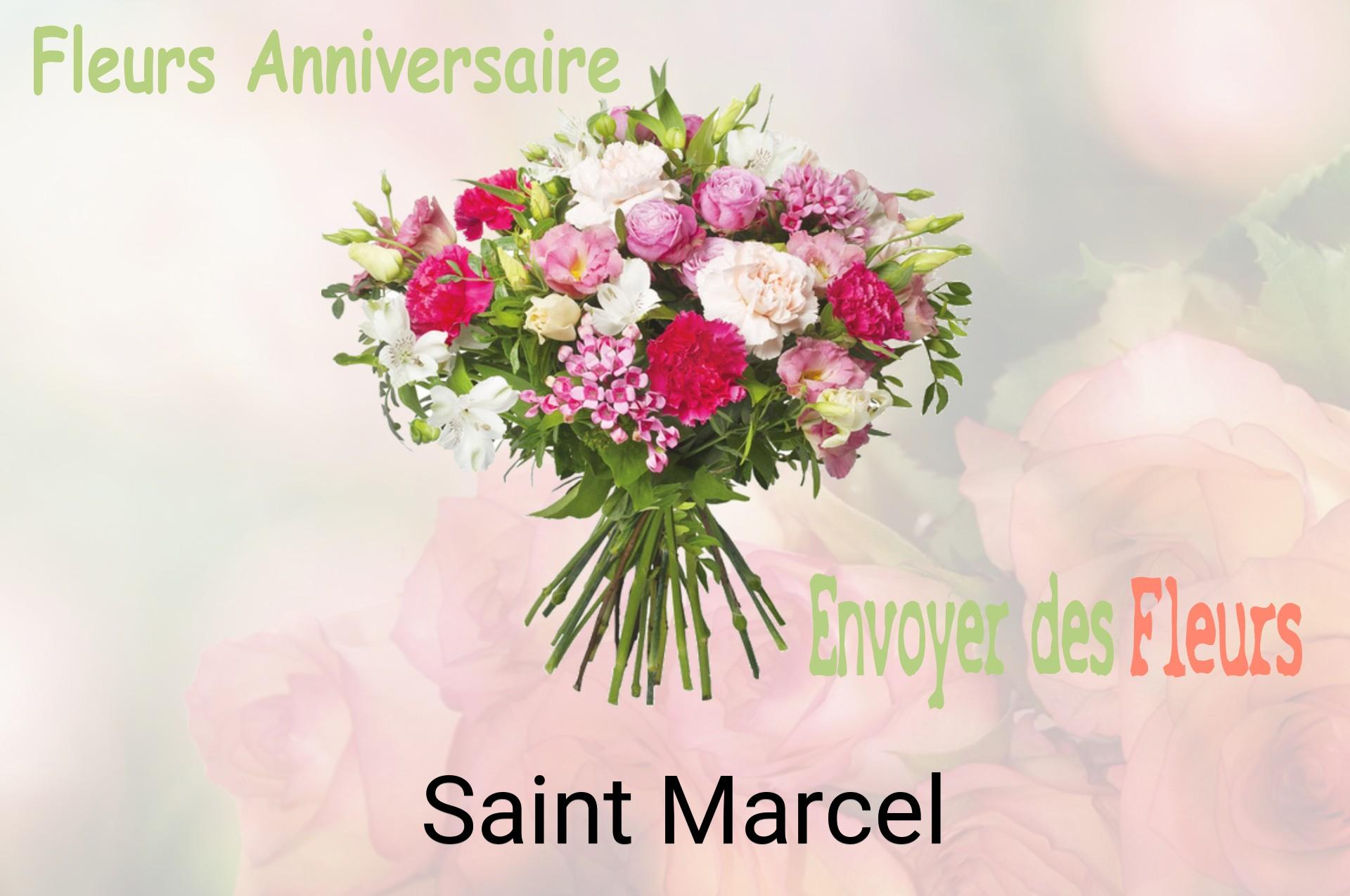 Bouquet de fleurs d’anniversaire livré à Saint-Marcel