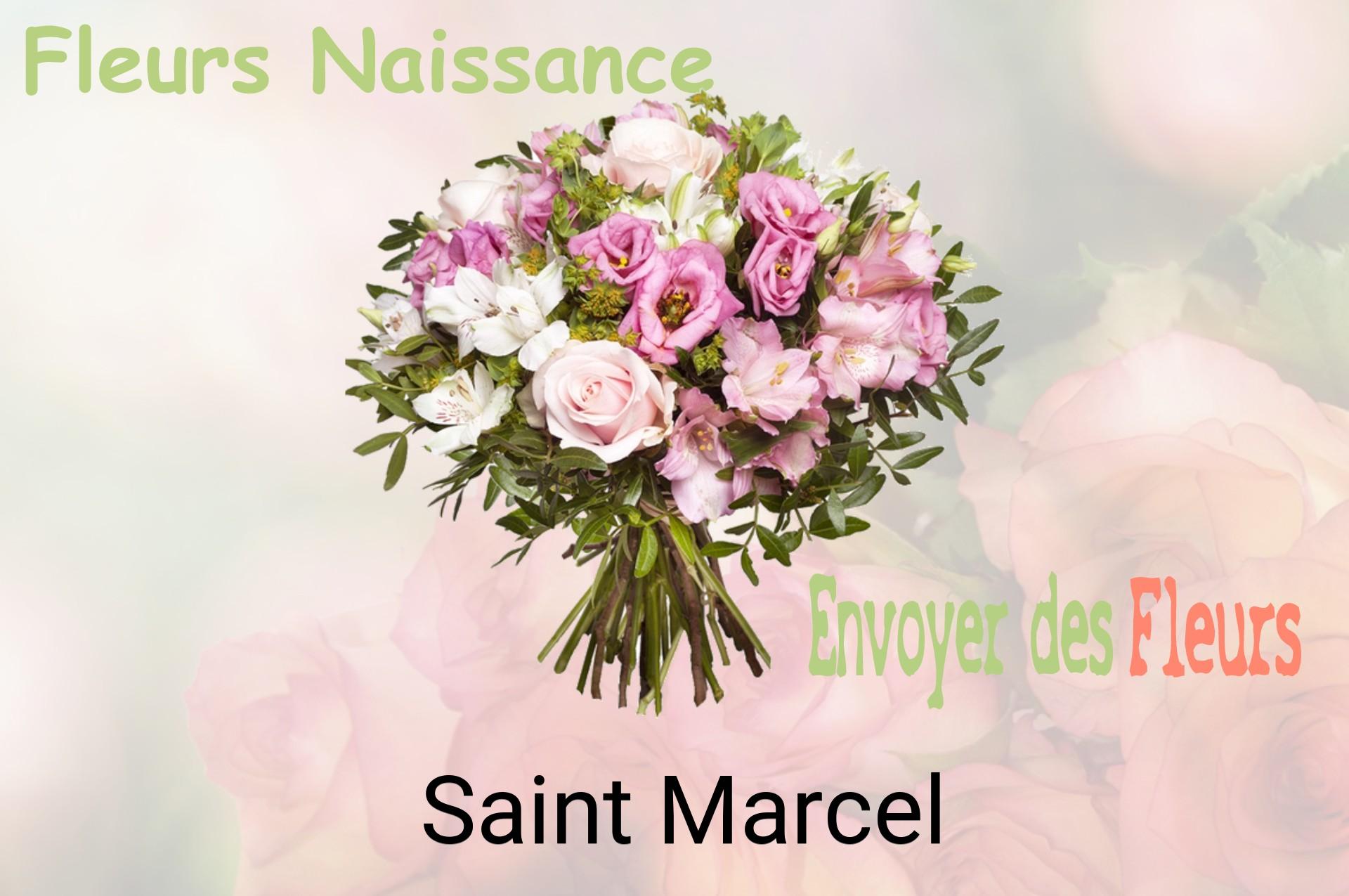 Bouquet de fleurs de naissance livré à Saint-Marcel